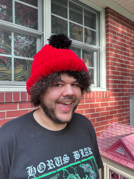 Ribbed Fold-over Beanie