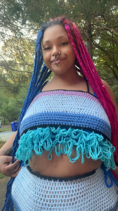 Sally Sea Side Crop Top