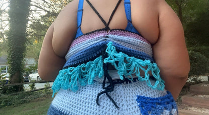 Sally Sea Side Crop Top