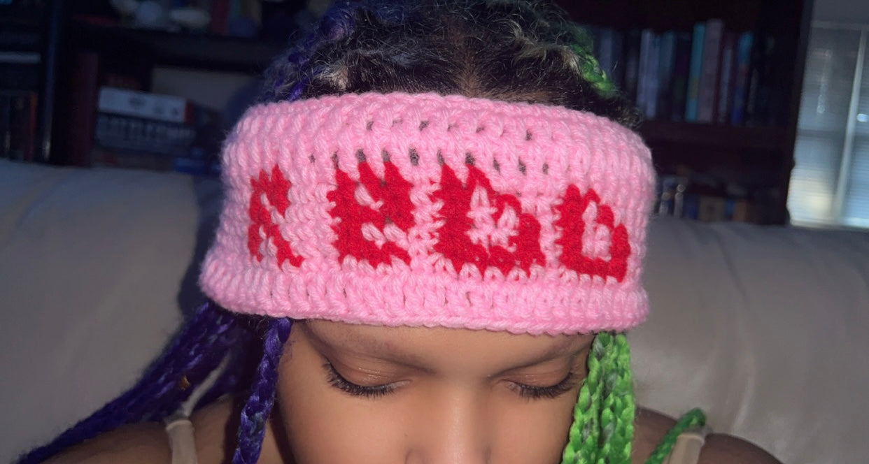 Custom Lettering Headband