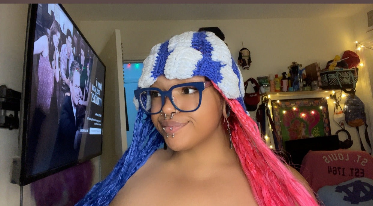 Blueberry Bubblegum Beanie